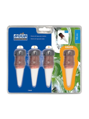 CONO CERAMICO RIEGO MACETAS AC BL 3+1 UN