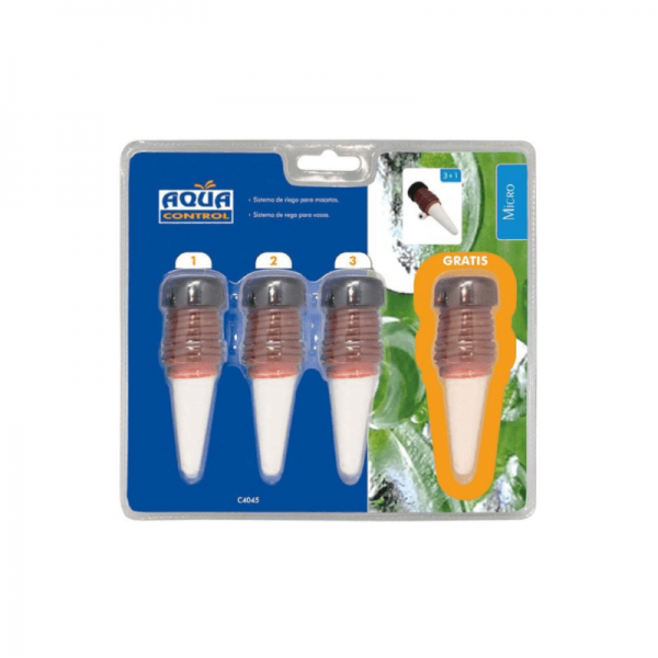 CONO CERAMICO RIEGO MACETAS AC BL 3+1 UN